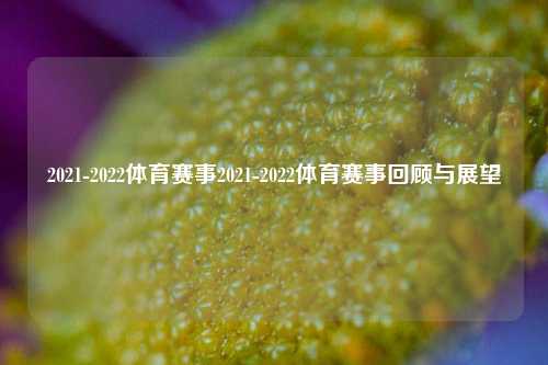 2021-2022体育赛事2021-2022体育赛事回顾与展望