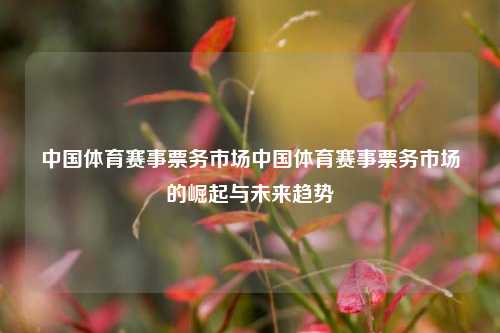 中国体育赛事票务市场中国体育赛事票务市场的崛起与未来趋势