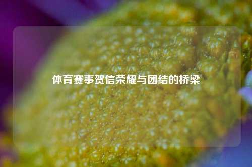 体育赛事贺信荣耀与团结的桥梁