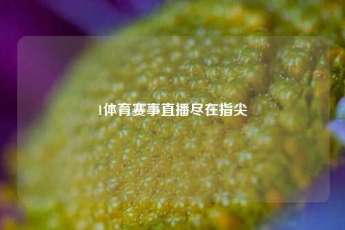 1体育赛事直播尽在指尖